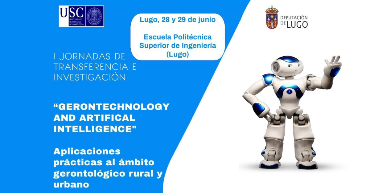 Las I Jornadas sobre gerontecnología se celebran el 28 y 29 de junio en Lugo